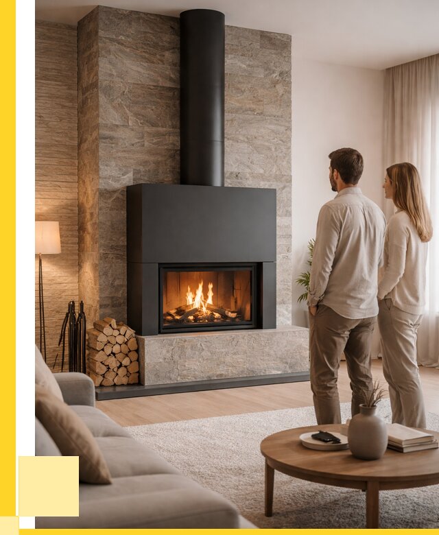 Закрытые камины под ключ в Урае от 125052 р., ЭриданУрй