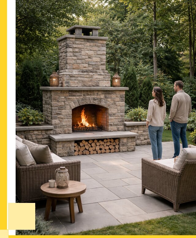 Уличные камины из кирпича в Урае от 156315 р. | ЭриданУрй