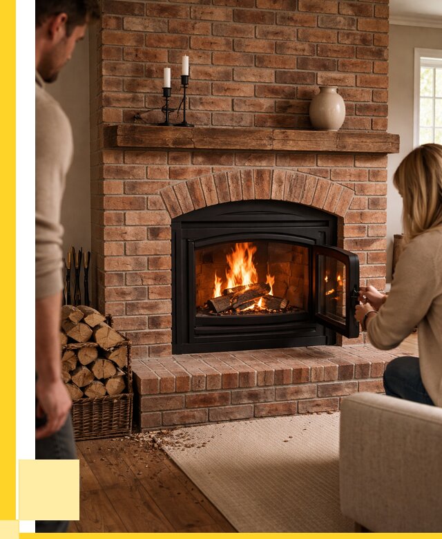 Кирпичные камины под ключ в Урае от 156315 р. | ЭриданУрй