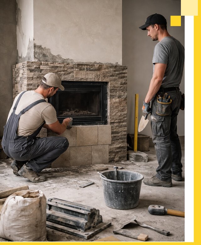 Камины под ключ в Урае: проект, изготовление и монтаж