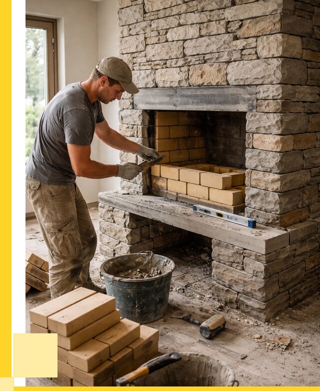 Кладка каминов и камина в Урае от 26053 р. ЭриданУрй