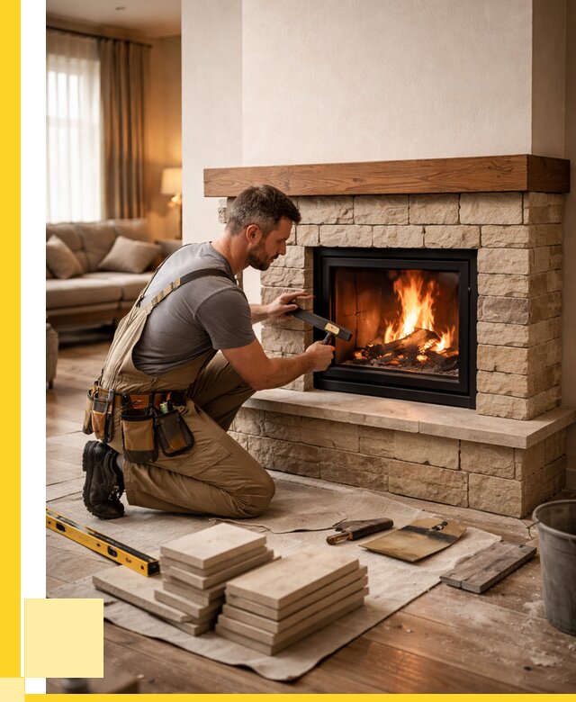 Строительство каминов в Урае от 156315 р., ЭриданУрй - под ключ