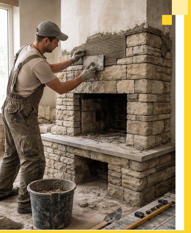 Строительство каминов под ключ в Урае от проектирования до монтажа