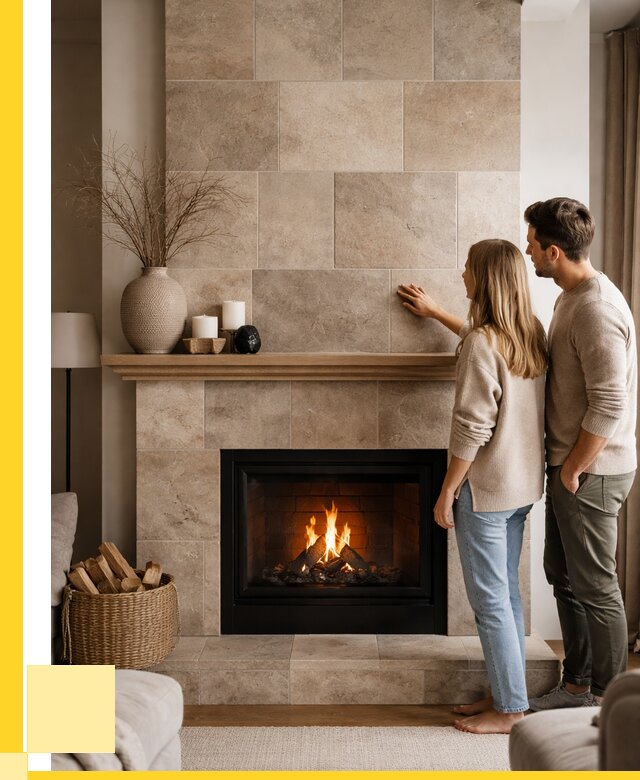 Облицовка каминов керамогранитом в Урае от 4689 р. | ЭриданУрй