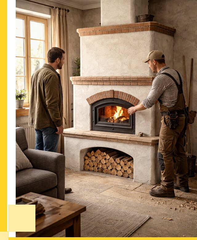 Печи камины в Урае: кирпичные, изразцовые от 62526 р. | ЭриданУрй