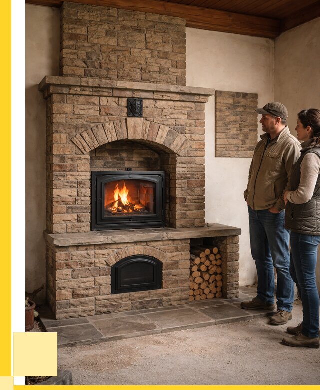 Кирпичная печь под ключ в Урае от 156315 р. | ЭриданУрй