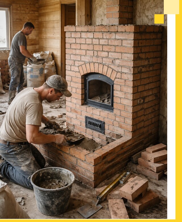 Профессиональное строительство печей в Урае под ключ