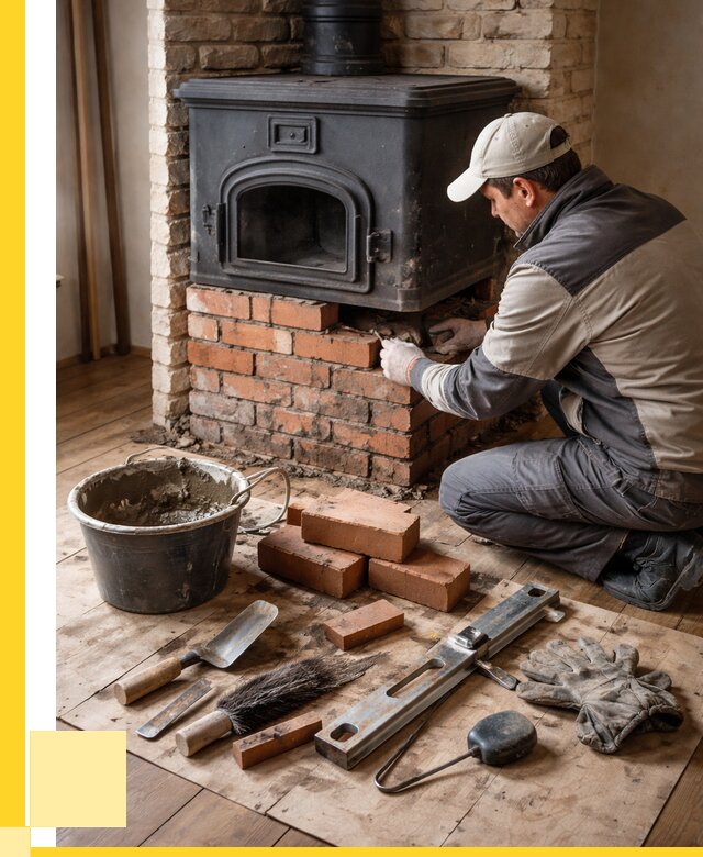 Ремонт печей в Урае от 12505 р., услуги печника ЭриданУрй