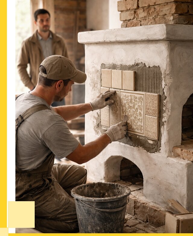 Отделка печей и банных печей в Урае от 36474 р. | ЭриданУрй