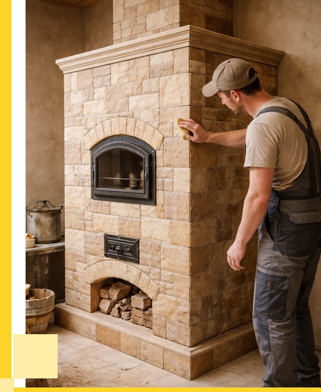 Облицовка печей в Урае от 4689 р. под ключ | ЭриданУрй