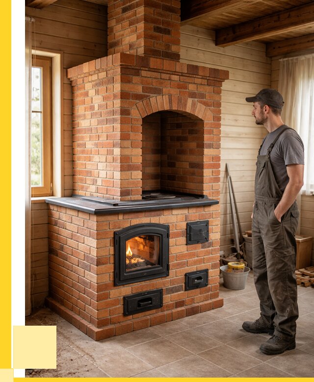 Кирпичные печи в Урае: купить от 156315 р. | ЭриданУрй