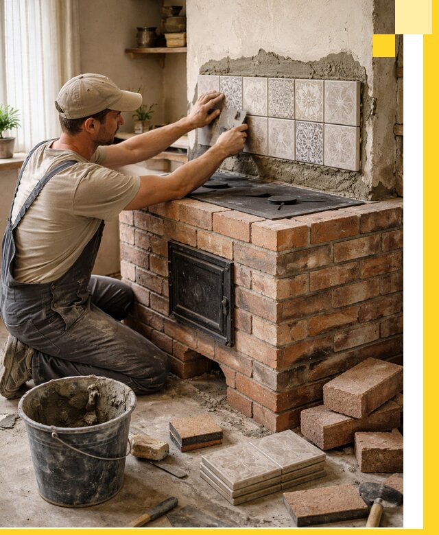 Печи с плитой на заказ монтаж гарантия и сервис в Урае