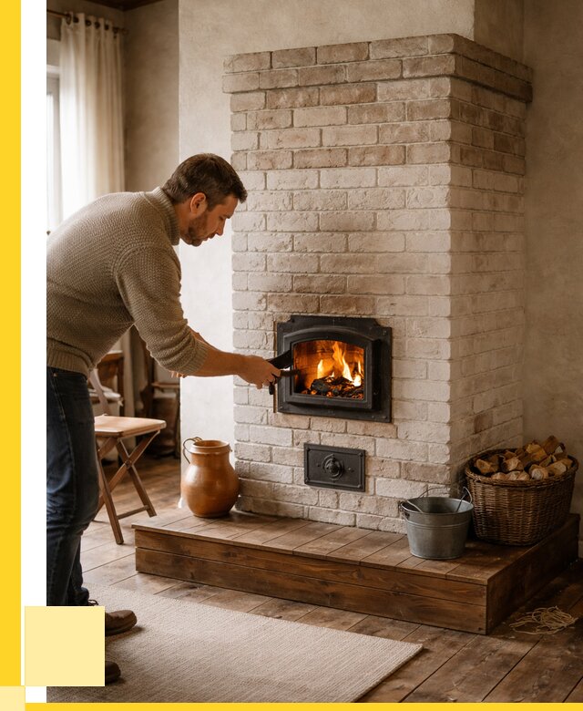 Печь голландка из кирпича в Урае от 88579 р. | ЭриданУрй