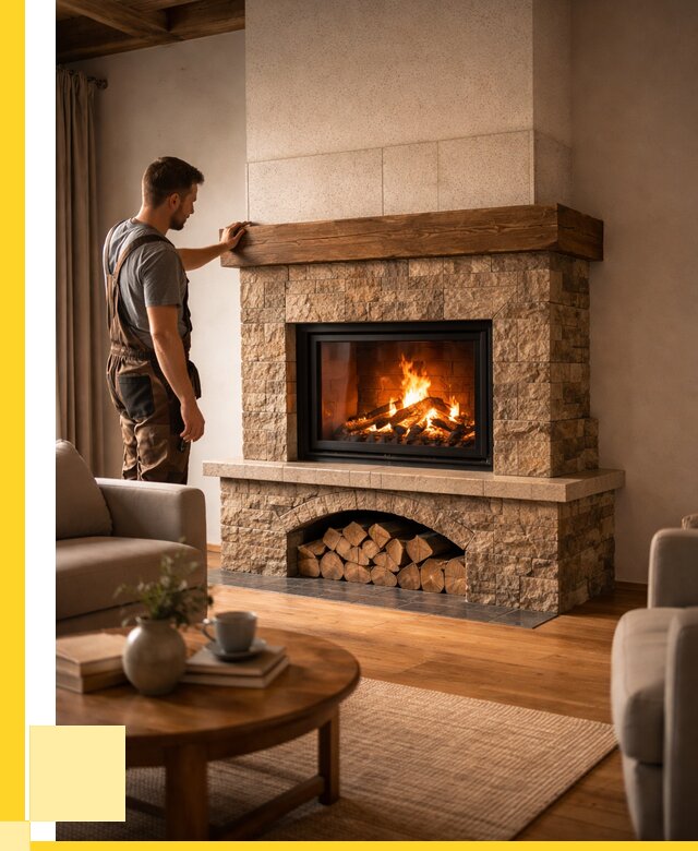 Печи камины для дома под ключ в Урае от 57316 р. | ЭриданУрй