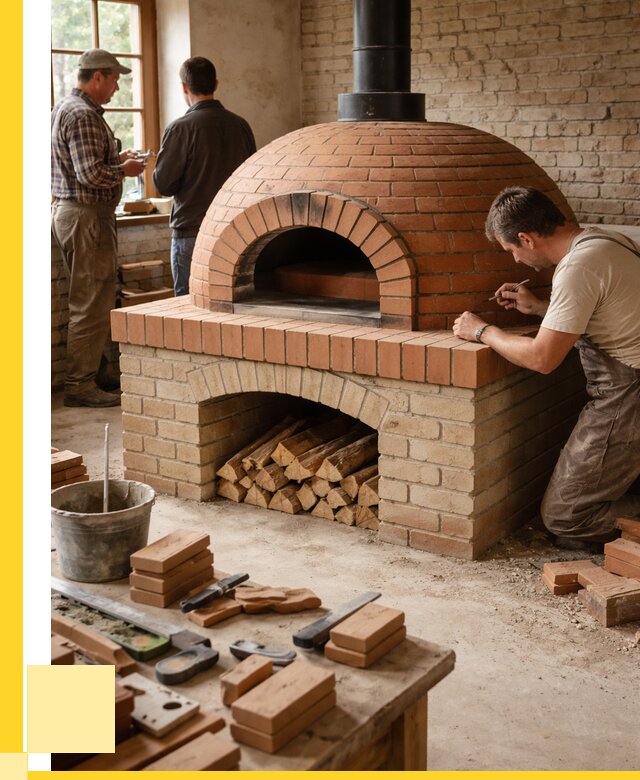 Помпейская печь дровяная для пиццы в Урае | ЭриданУрй от 208420 р.