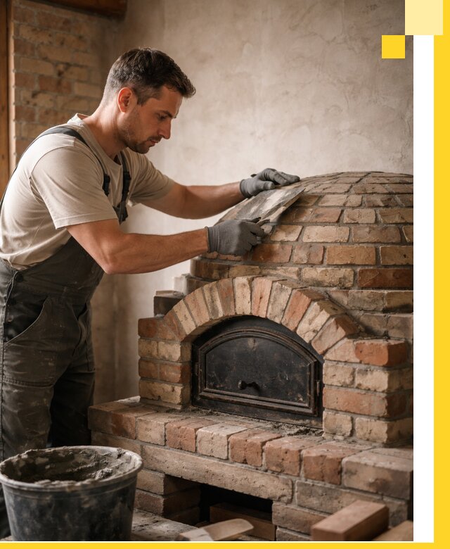 Изготовление и монтаж помпейских печей на заказ в Урае