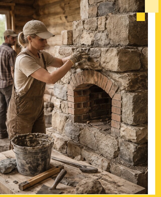 Каменные печи на заказ и монтаж в Урае, долговечные решения