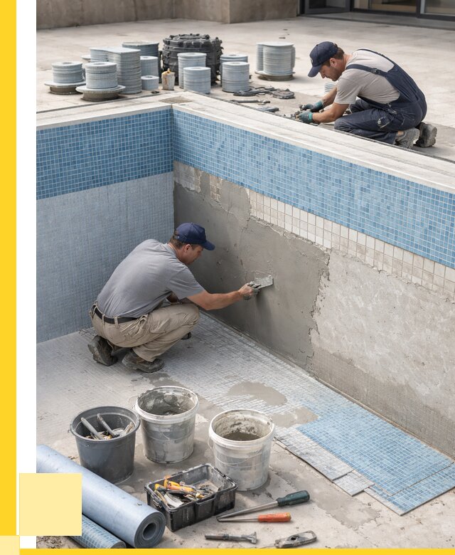 Ремонт и обслуживание бассейнов в Урае от 26053 р. | ЭриданУрй