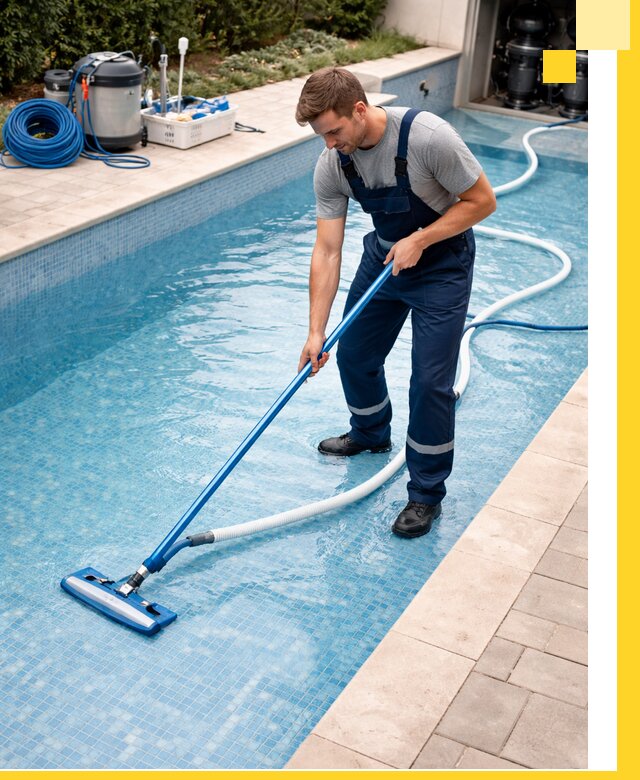 Профессиональная чистка бассейнов и фильтров в Урае под ключ