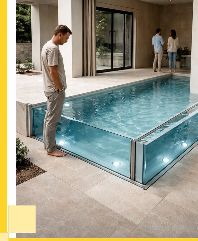 Стеклянные бассейны в Урае от 1250520 р. | ЭриданУрй — мозаика