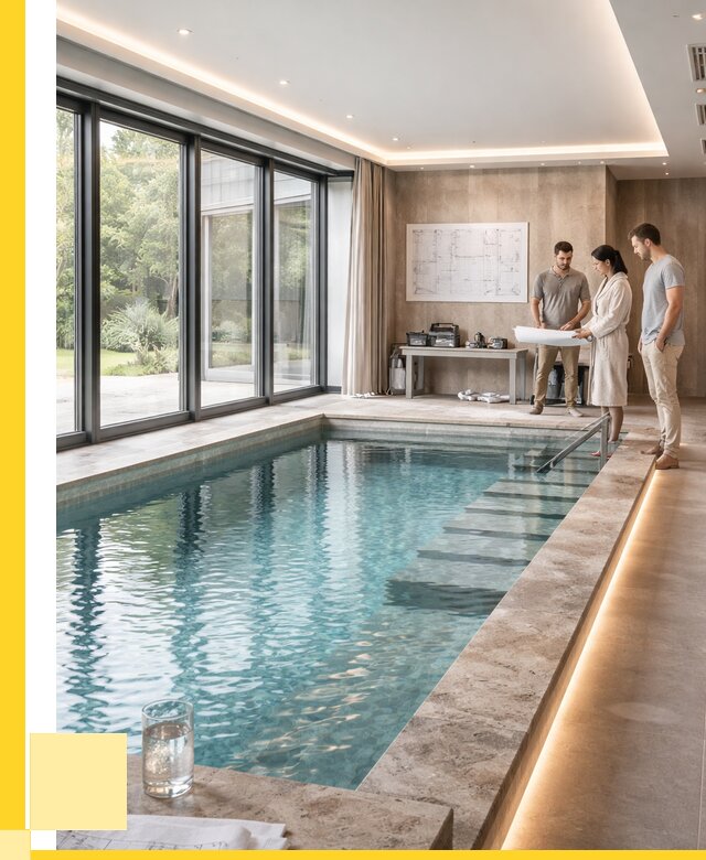 Закрытые бассейны под ключ в Урае от 2605250 р. | ЭриданУрй