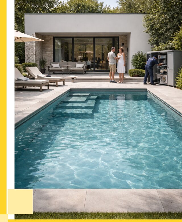 Бассейн в доме в Урае под ключ от 1250520 р. | ЭриданУрй