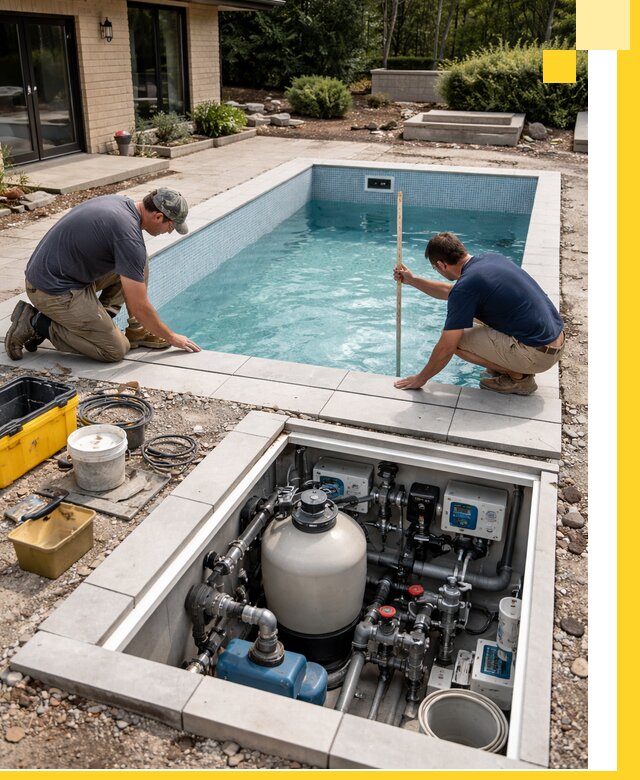 Строительство качественных домашних бассейнов под ключ в Урае