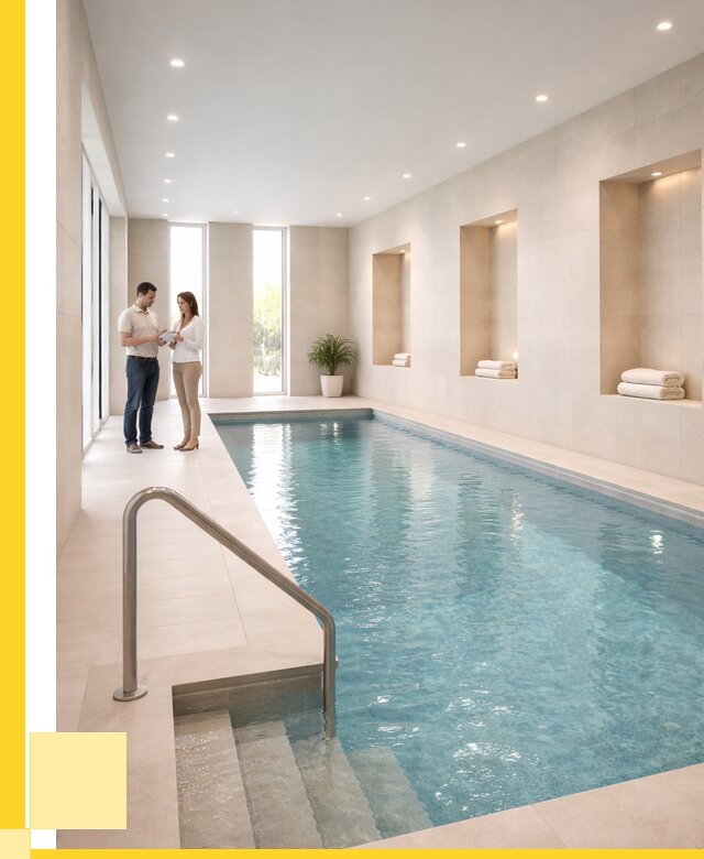 Бассейны в помещении под ключ в Урае от 1563150 р. | ЭриданУрй