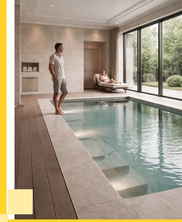 Бассейны в коттедже под ключ в Урае от 1250520 р. | ЭриданУрй