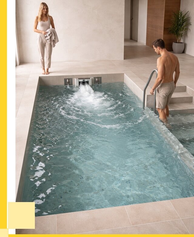 Бассейн с противотоком в Урае от 260525 р. | ЭриданУрй