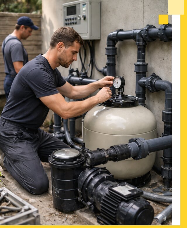 Поставка и монтаж фильтровального оборудования для бассейнов в Урае