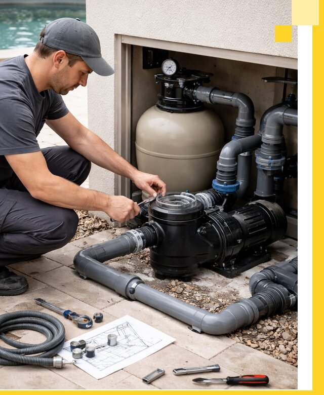 Поставка, монтаж и сервис насосов для бассейнов в Урае