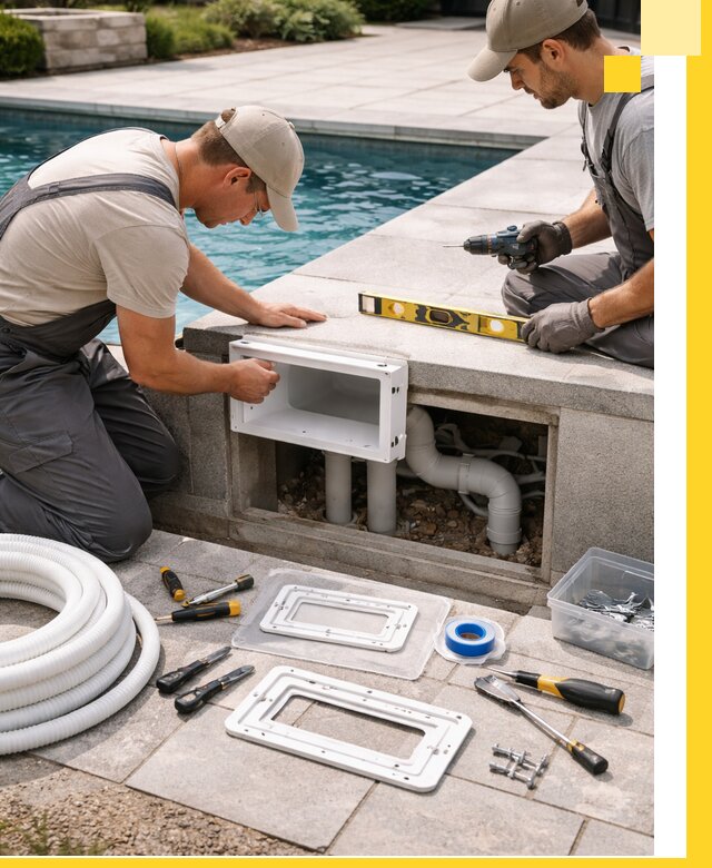 Поставка и установка скиммеров для бассейнов в Урае