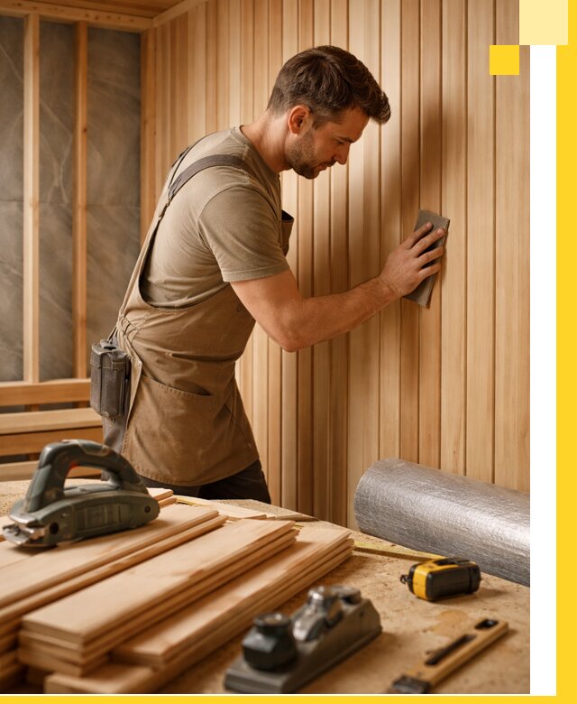 Профессиональная отделка саун и парных под ключ в Урае