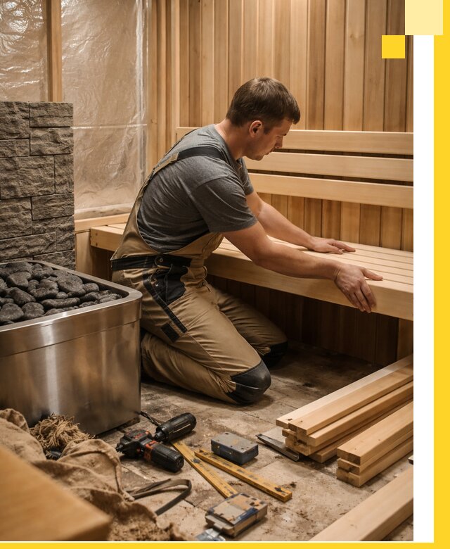 Сауны для дома под ключ с проектированием и монтажом в Урае