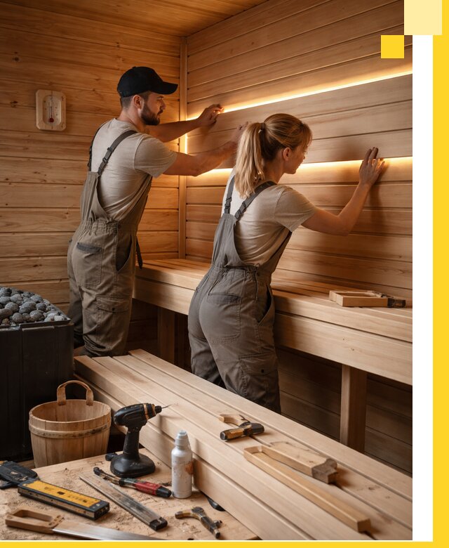 Дизайн саун и бань под ключ с индивидуальным проектом в Урае