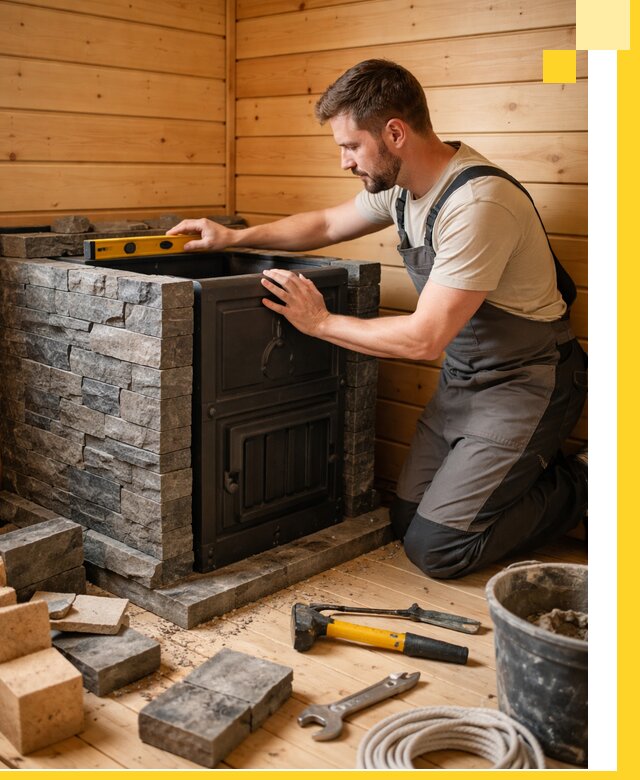 Производство и установка печей для саун под ключ в Урае