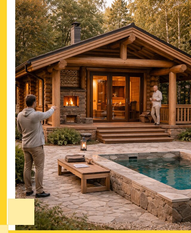 Проекты бань и хамам в Урае от 26053 р. | ЭриданУрй