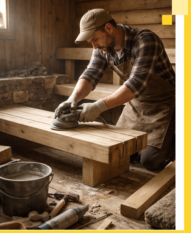 Ремонт бань под ключ в Урае с гарантией качества и сроков