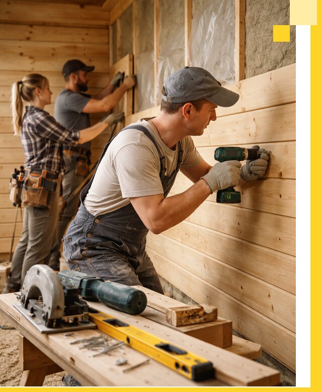 Обшивка бань под ключ в Урае: отделка стен и потолков