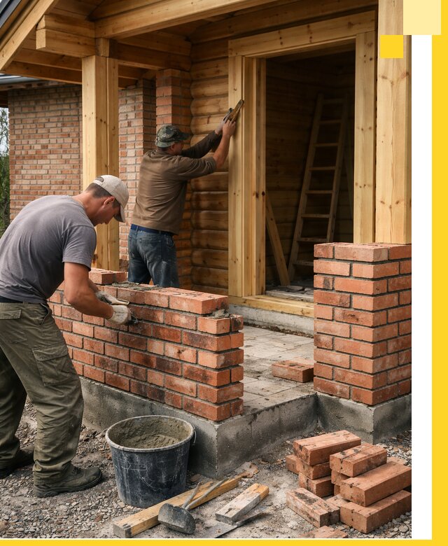 Строительство кирпичных бань под ключ в Урае с гарантией качества