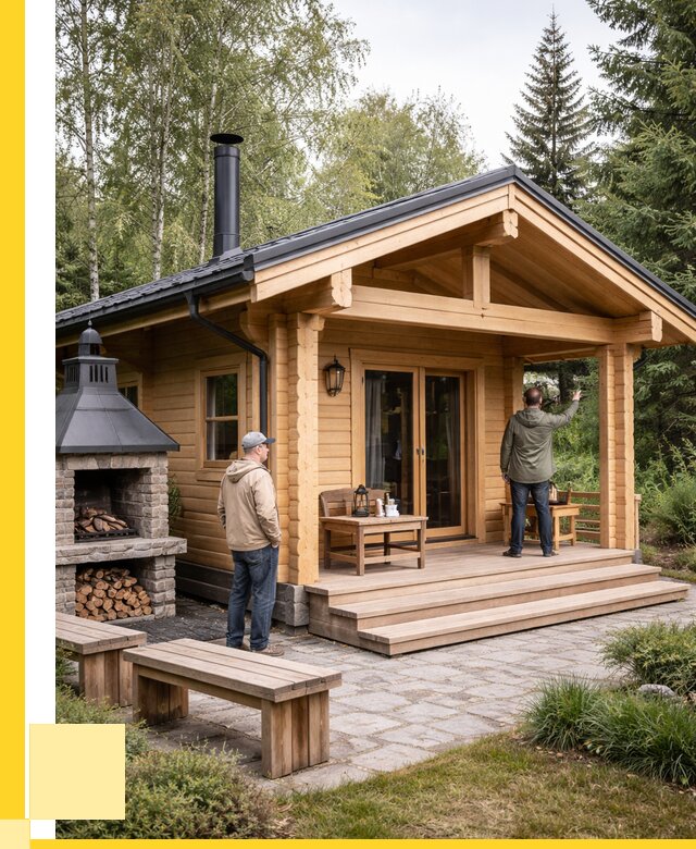 Деревянные бани под ключ в Урае от 468945 р. | ЭриданУрй