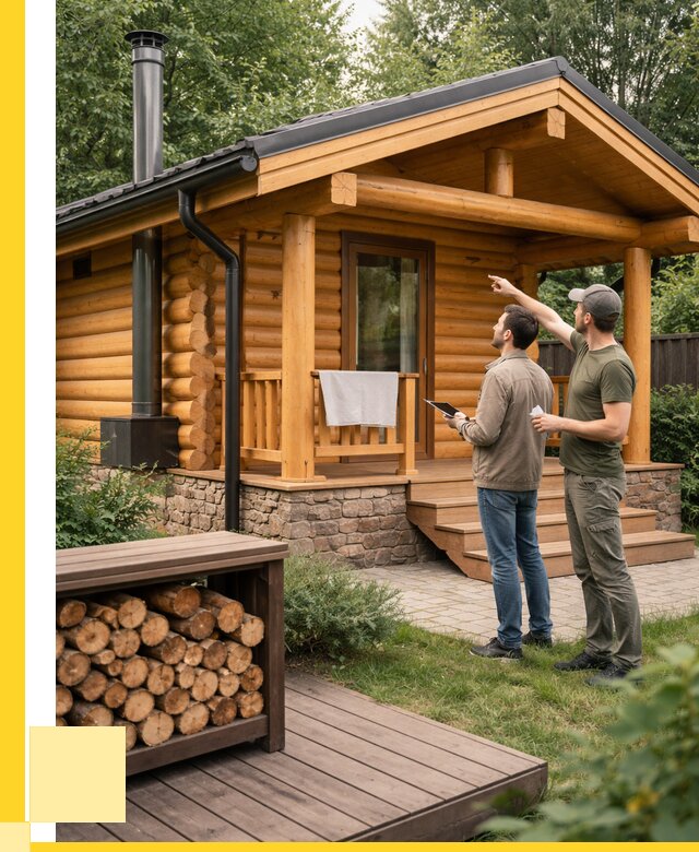 Бани для дачи под ключ в Урае от 260525 р. | ЭриданУрй