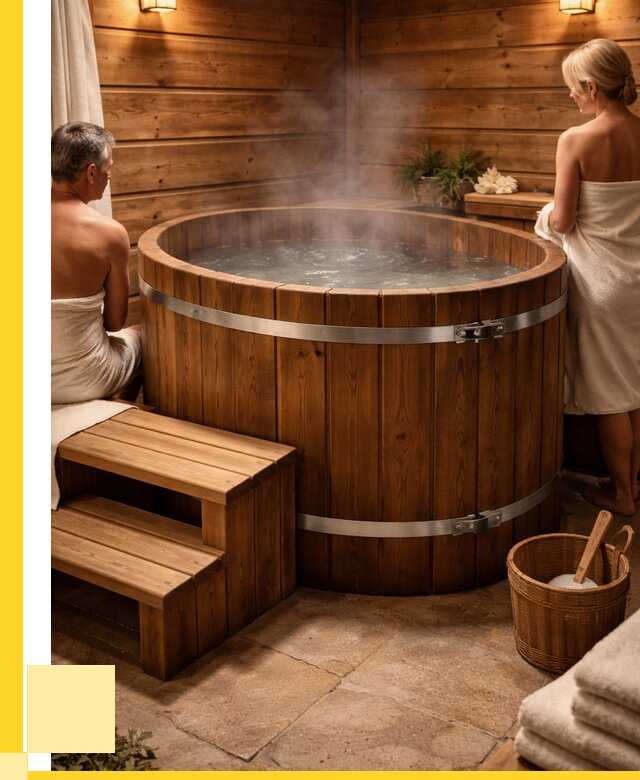 Бани с купелью под ключ в Урае от 468945 р. | ЭриданУрй