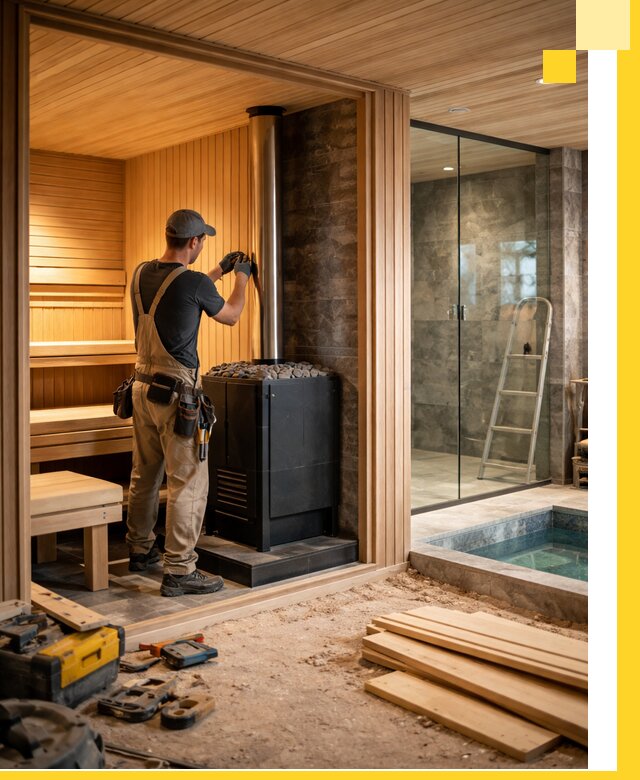 Полное строительство банных комплексов под ключ в Урае