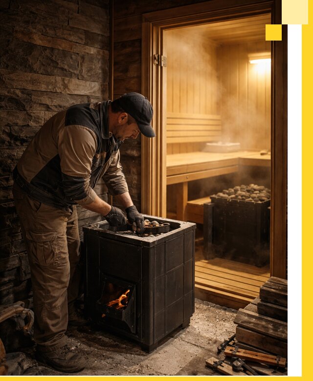 Строительство бани с сауной под ключ в Урае от проекта до сдачи