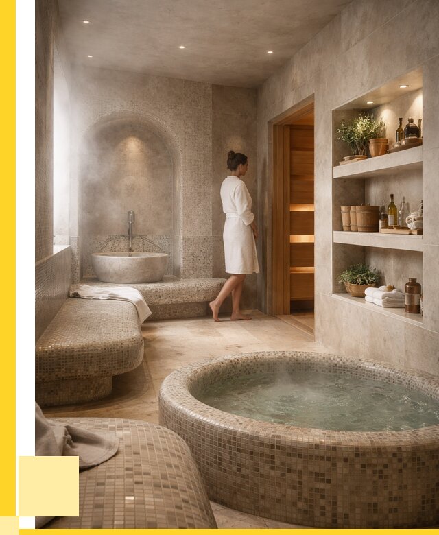 Строительство бани с хамамом в Урае от 781575 р. | ЭриданУрй