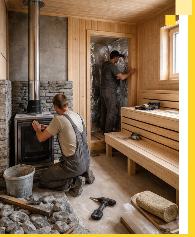 Строительство и изготовление бань под ключ в Урае