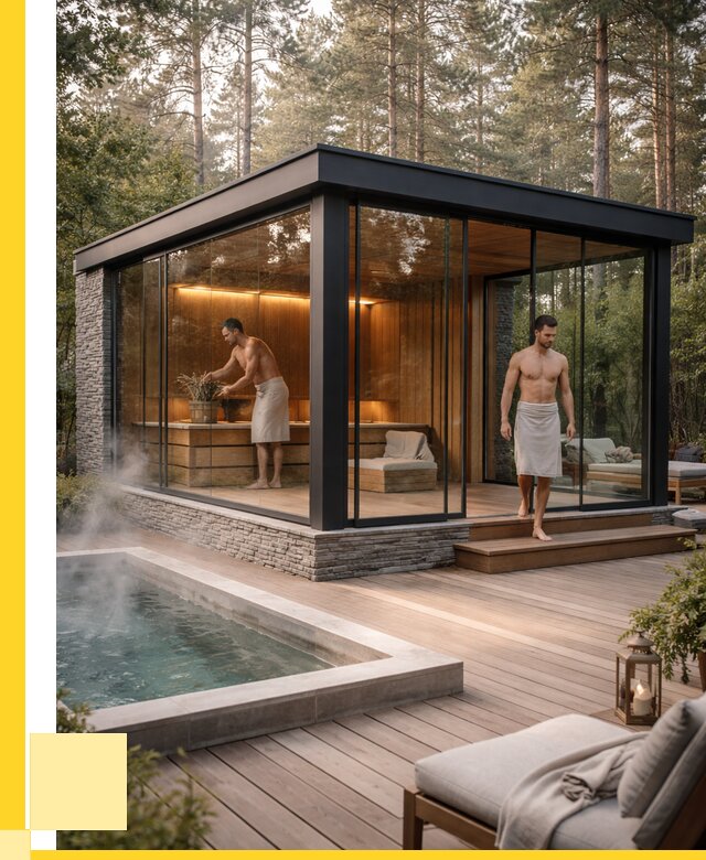 Стеклянные бани и двери в Урае от 468945 р. | ЭриданУрй