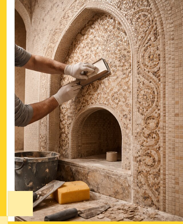 Мозаика для хамама в Урае под ключ от 5211 р. | ЭриданУрй